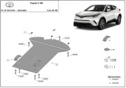 Plieninė katalizatoriaus apsauga Toyota C-HR (2016-2023)