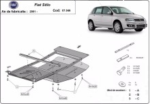 Plieninė variklio apsauga Fiat Stilo (2001-2010)