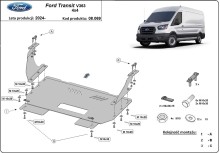 Plieninė variklio apsauga Ford Transit V363 4x4 (2024-2026)