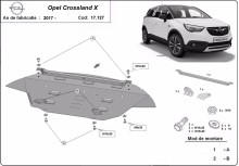 Plieninė variklio apsauga Opel Crossland X (2017-2026)
