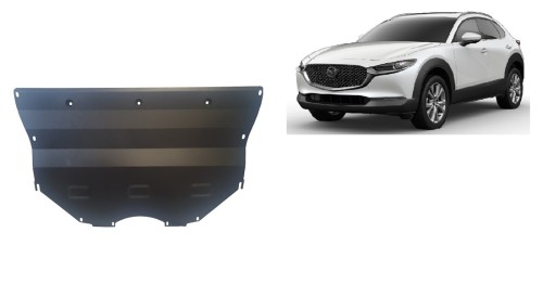 Plieninė variklio apsauga Mazda CX-30 (2019-2026)
