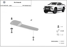 Aliumininė kuro filtro apsauga Volkswagen Amarok (2023-2026)
