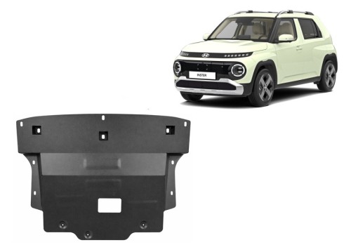 Plieninė variklio apsauga Hyundai Inster (2024-2026)