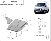 Aliumininė variklio apsauga Volkswagen Crafter (2006-2016)