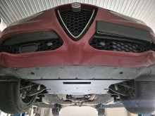 Plieninė variklio apsauga Alfa Romeo Stelvio (2016-2026)