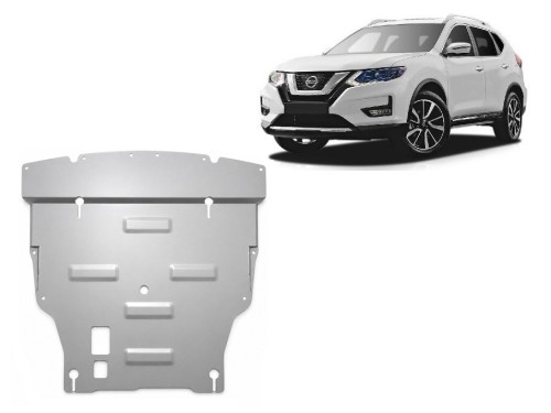 Aliumininė variklio apsauga Nissan X-Trail T32 (2014-2021) Aliumininė variklio apsauga Nissan X-Trail T32 (2014-2021)