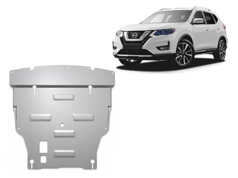 Aliumininė variklio apsauga Nissan X-Trail T32 (2014-2021)
