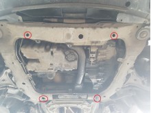 Plieninė variklio apsauga Volvo S60 (2000-2009)