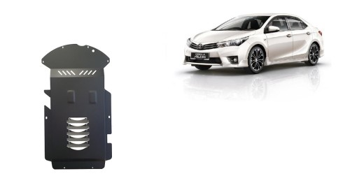 Plieninė katalizatoriaus apsauga Toyota Corolla (2013-2018)