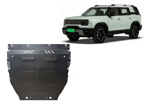 Plieninė variklio apsauga Baic Beijing BJ30 (2024-2026)