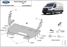 Aliumininė variklio apsauga Ford Transit V363 4x4 (2024-2026)