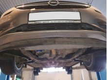 Plieninė variklio apsauga Opel Astra K (2015-2021)