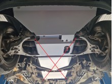 Aliumininė radiatoriaus apsauga Volkswagen Amarok (2022-2026)