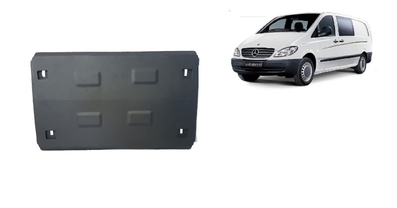 Plieninė variklio apsauga Mercedes Vito W639 - 2.2 D 4x2 (2003-2014)