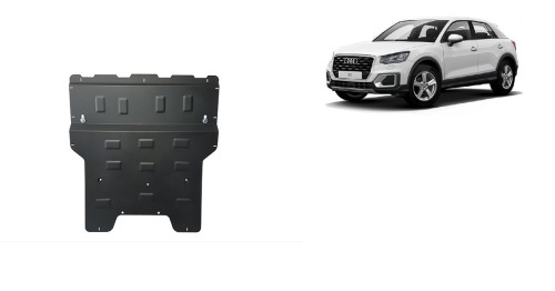 Plieninė variklio apsauga Audi Q2 (2016-2020)