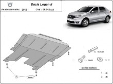 Aliumininė variklio apsauga DACIA LOGAN 2 (2012-2020)