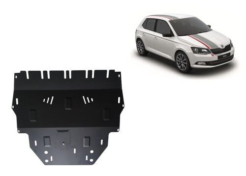 Plieninė variklio apsauga Skoda Fabia 3 dyzelinas (2015-2021) Plieninė variklio apsauga Skoda Fabia 3 dyzelinas (2015-2021)