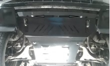 Plieninė variklio apsauga Mitsubishi Pajero 4 (V80, V90) (2007-2021)