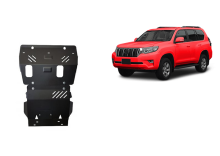 Plieninė variklio apsauga Toyota Land Cruiser 150 (2009-2023)