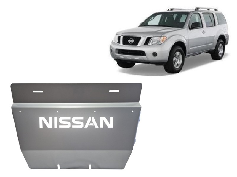 Aliumininė radiatoriaus apsauga Nissan Pathfinder (2010-2026)