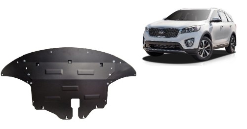 Plieninė variklio apsauga Kia Sorento (2012-2020) Plieninė variklio apsauga Kia Sorento (2012-2020)