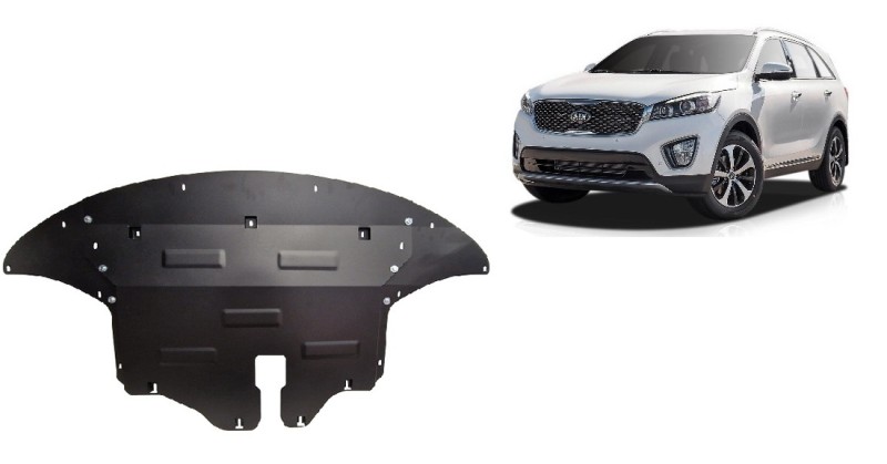 Plieninė variklio apsauga Kia Sorento (2012-2020)