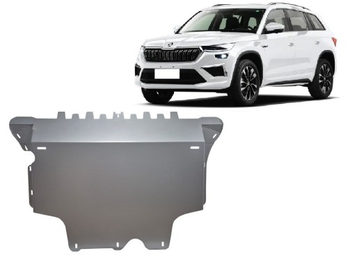 Aliumininė variklio apsauga Skoda Kodiaq (2024-2026)