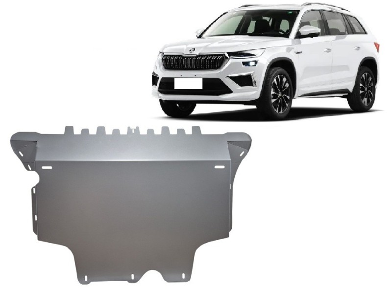 Aliumininė variklio apsauga Skoda Kodiaq (2024-2026)