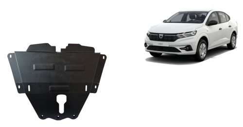 Plieninė variklio apsauga Dacia Logan (2021-2026) Plieninė variklio apsauga Dacia Logan (2021-2026)