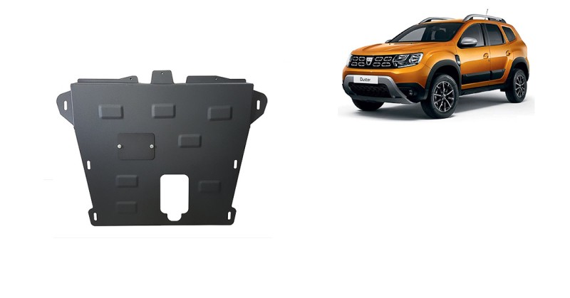 Plieninė variklio apsauga Dacia Duster (2018-2024)