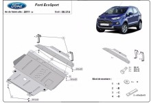 Plieninė variklio apsauga Ford EcoSport (2011-2017)