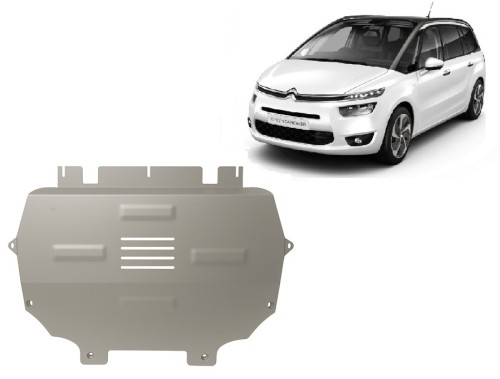 Aliumininė variklio apsauga Citroen C4 Picasso (2013-2018)