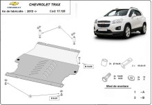 Plieninė variklio apsauga Chevrolet Trax (2012-2026)