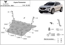 Plieninė variklio apsauga Cupra Formentor (2020-2026)