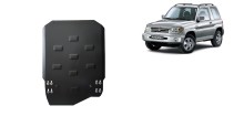 Plieninė pavarų dėžės apsauga Mitsubishi Pajero Pinin (1997-2007)