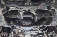 Plieninė variklio apsauga Toyota Land Cruiser 250 (2024-2026)