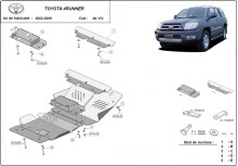 Aliumininė variklio apsauga Toyota 4Runner (2002-2009)