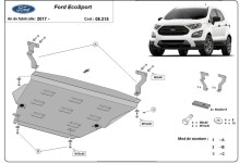 Plieninė variklio apsauga Ford EcoSport (2017-2026)