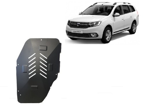 Plieninė kuro bako apsauga Dacia Logan II MCV (2012-2020)