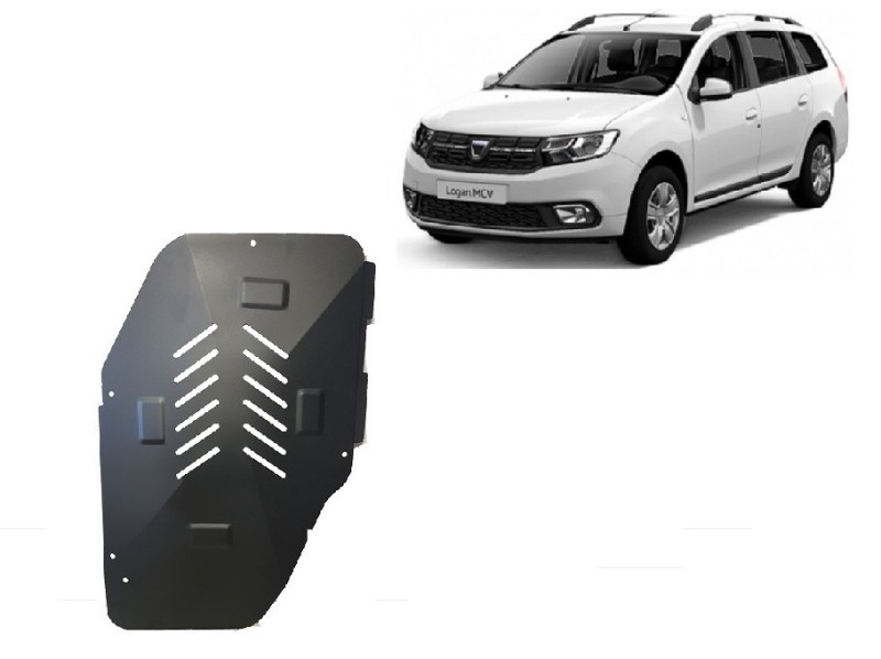 Plieninė kuro bako apsauga Dacia Logan II MCV (2012-2020)