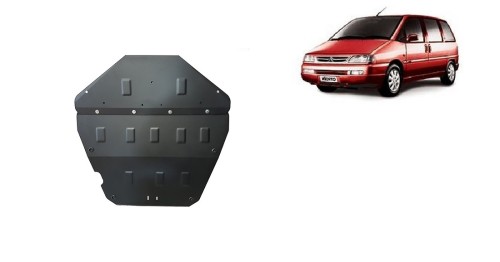 Plieninė variklio apsauga Citroen Evasion (1995-2003)