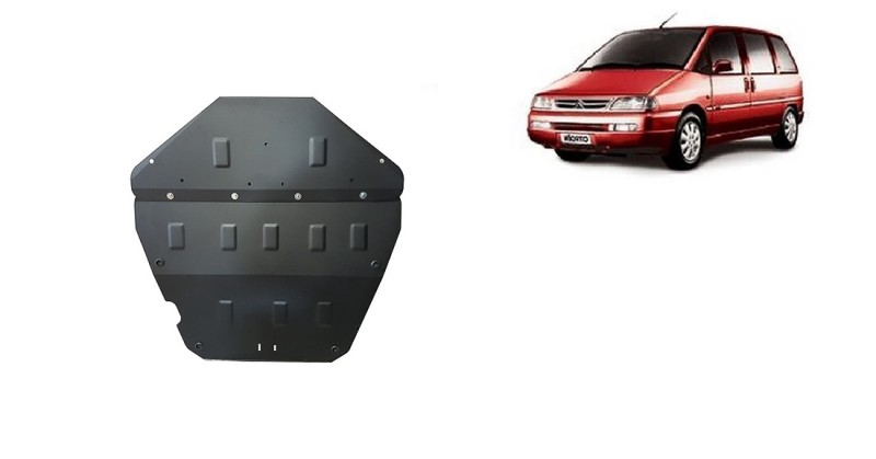 Plieninė variklio apsauga Citroen Evasion (1995-2003)