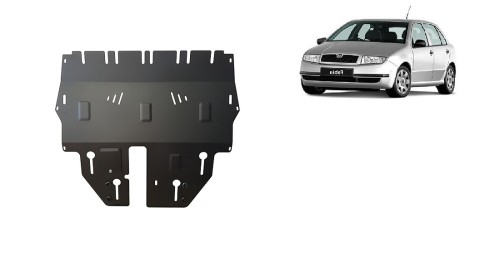 Plieninė variklio apsauga Skoda Fabia 1 (1999-2007) Plieninė variklio apsauga Skoda Fabia 1 (1999-2007)