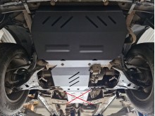 Plieninė variklio apsauga Ford Ranger (2010-2023)