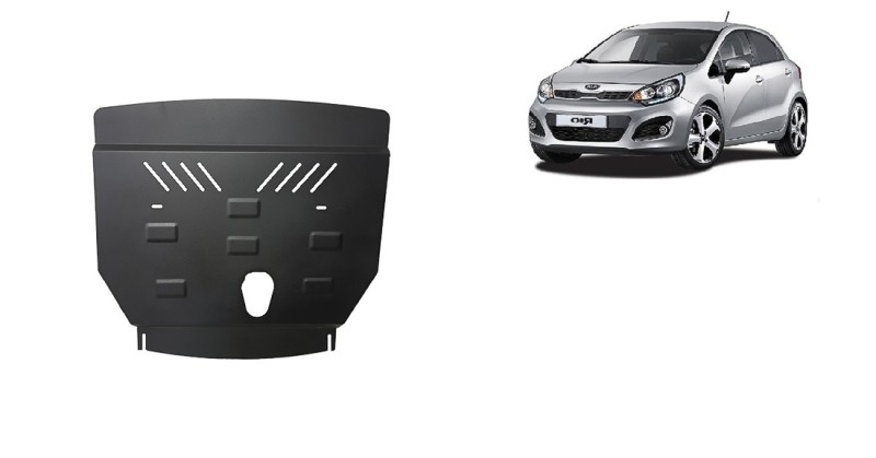 Plieninė variklio apsauga Kia Rio 3 (2011-2017)