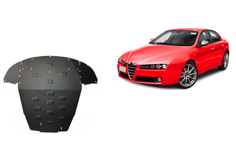 Plieninė variklio apsauga Alfa Romeo 159 (2004-2011)