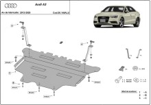 Aliumininė variklio apsauga Audi A3 (2012-2020)
