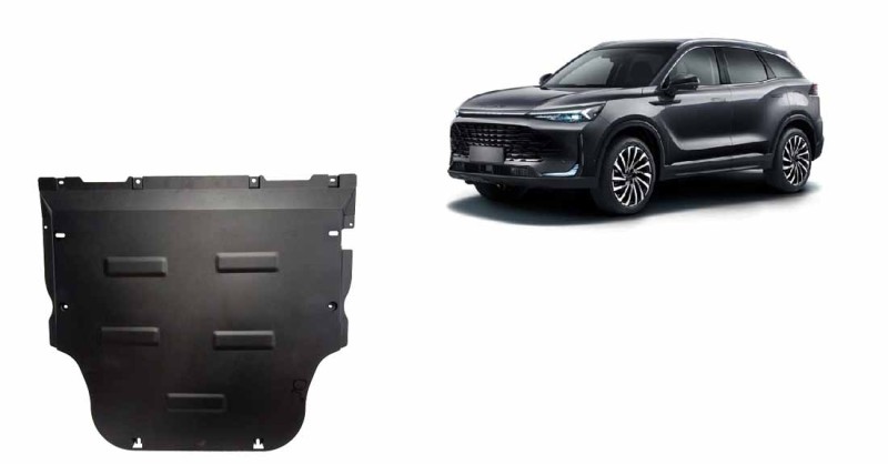 Plieninė variklio apsauga Baic Beijing X75 (2020-2023)