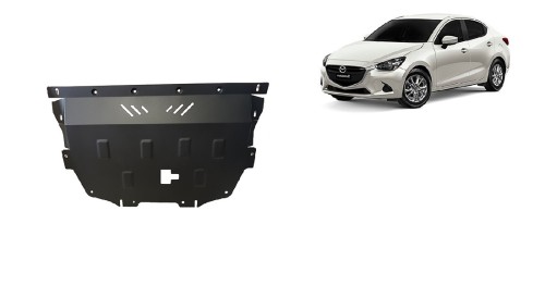 Plieninė variklio apsauga Mazda 2 (2014-2026) Plieninė variklio apsauga Mazda 2 (2014-2026)