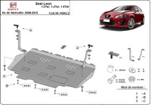 Aliumininė variklio apsauga Seat Leon Mk2 (2009-2012)